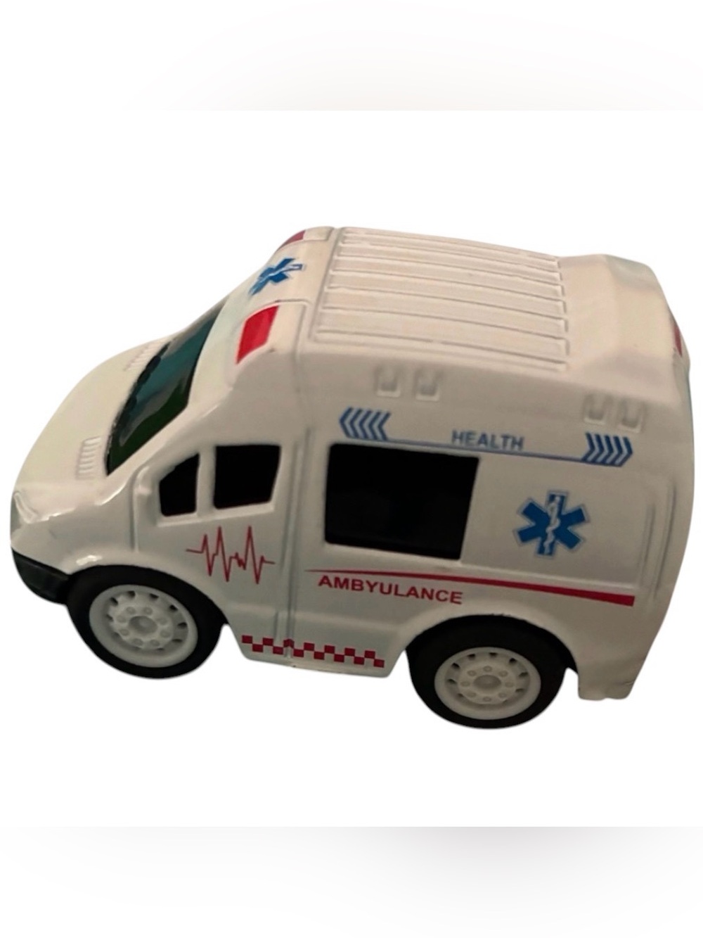 Kids Ambulance Toy Vehicle - Health Emergency Play